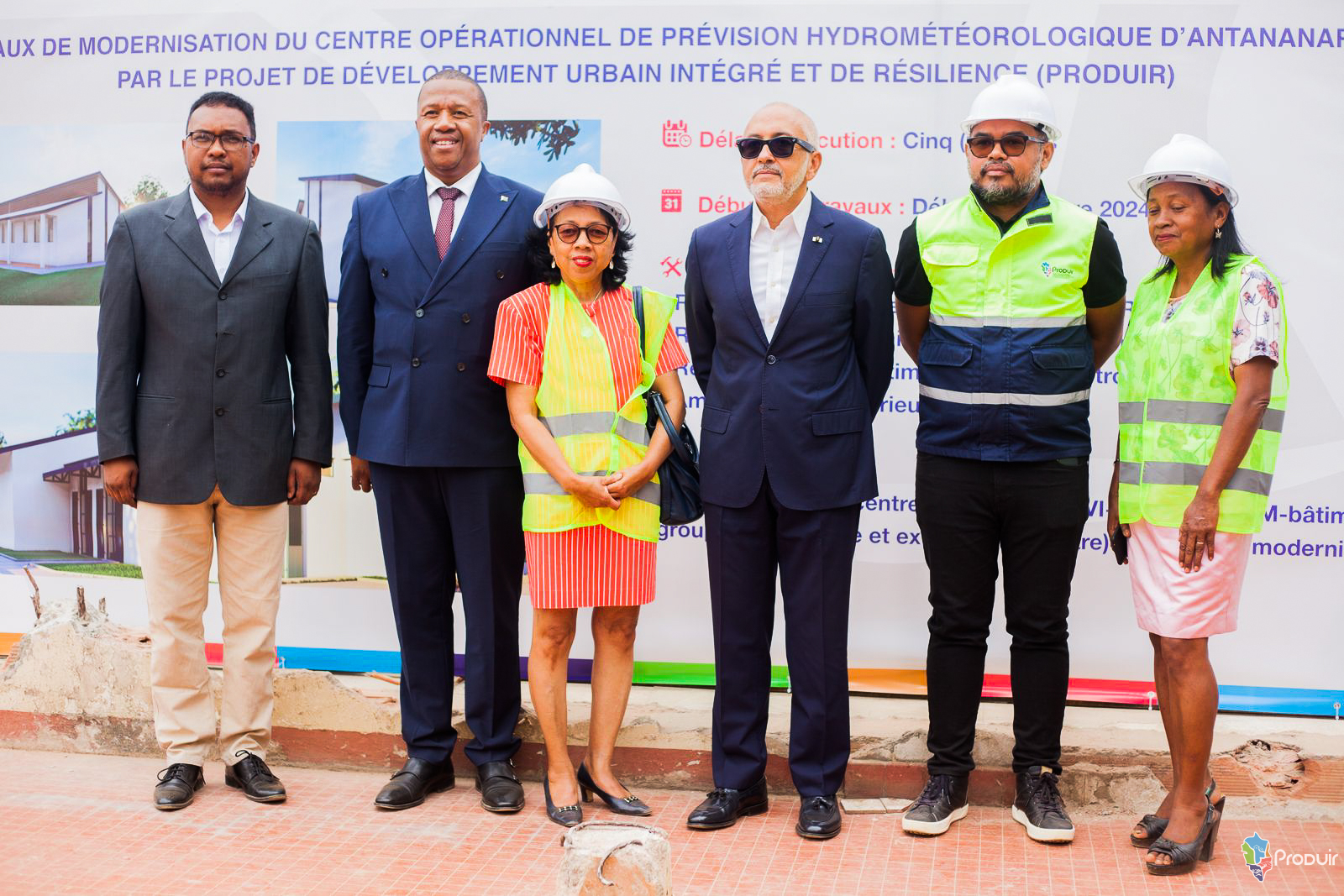 Cérémonie de lancement des travaux de modernisation du Centre Opérationnel de Prévisions Hydrométéorologiques d’Antananarivo selon les normes et standards internationaux